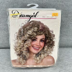 DREAMGIRL WIGS 11693 - Adult Blonde Long Curly with Dark Roots Wig  Z3